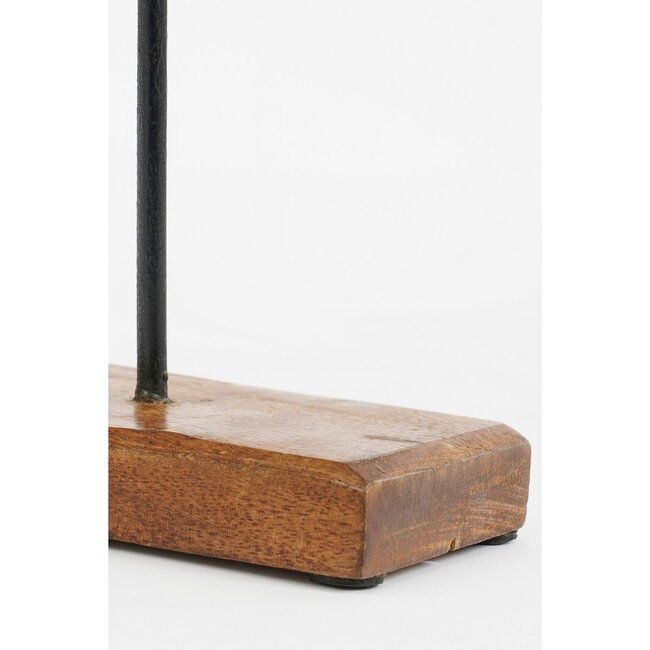 Decoratief Beeld Hout Bruin - Staande Decoratie