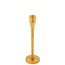 Kandelaar Metaal Antiek Goud - Medium