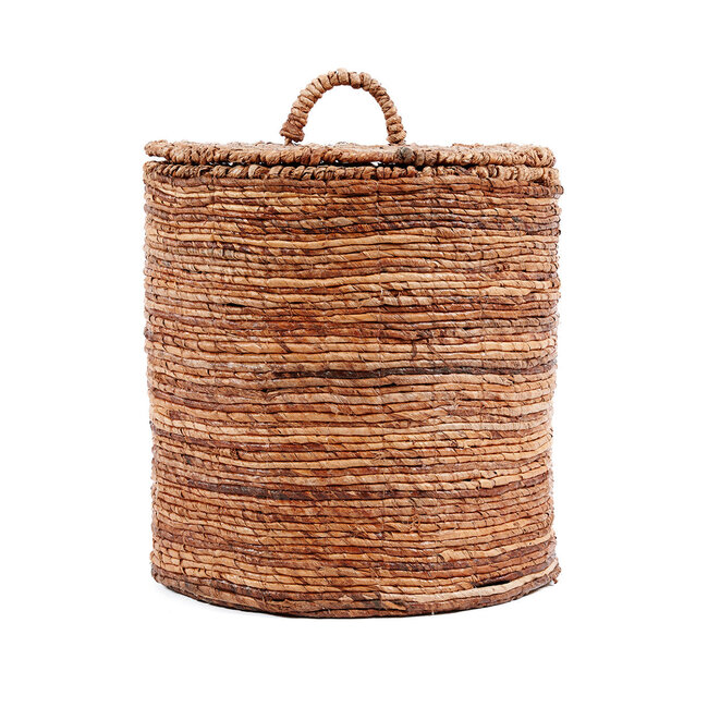 De Chingon Bananenblad Manden - Naturel - 50x50x55 cm