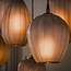 Hanglamp Bruin Mat Glas 7 Lichtpunten - Altura