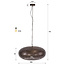 Hanglamp Antiek Koper Metaal 1 Lichtpunt - Cielo