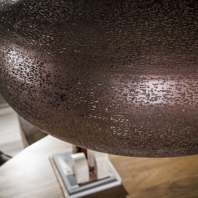 Hanglamp Antiek Koper Metaal 1 Lichtpunt Ø90cm - Cielo