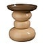 Bijzettafel Metaal Crème Rond - Modern Design