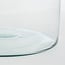 Vaas Transparant Glas Rond Met Brede Opening