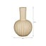 Vaas Keramiek Beige Rond Holm Grote Vaas