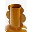 Vaas Bruin Metaal Rond Decoratief Design
