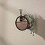 PS-Collection Wandschap Acaciahout Bruin 1 Lade Ø30 cm - Circular