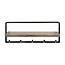 Kapstok Acaciahout 6 Haken Hoedenplank Bruin - Air Pure