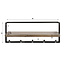 Kapstok Acaciahout 6 Haken Hoedenplank Bruin - Air Pure