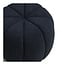Poef Donkerblauw Rond Modern Teddy Zitpoef
