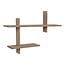 Wandplank Hout Naturel Wandrek Modern - 60 cm