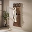 PS-Collection Kapstok Acaciahout Bruin 10 Haken - Panel Hoog