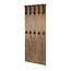 Kapstok Acaciahout Bruin 10 Haken - Panel Hoog