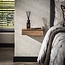 Zwevend Nachtkastje Set Van 2 Acacia Layer XS