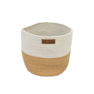 Rotan Mand Naturel Wit - Opbergmand M