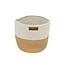 Rotan Mand Naturel Wit - Opbergmand M