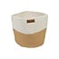 Opbergmand Naturel Wit L - Rotan Mand