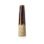 Keramieken Vaas Bruin Conisch Design - L