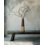 Keramieken Vaas Bruin Conisch Design - L