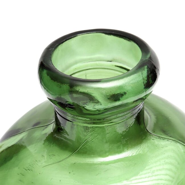 Bolai Vaas - 45x45x50cm - Groen - Gerecycled Glas