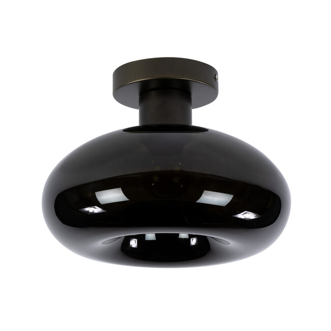 Plafondlamp Bruin Glas Metaal 1-lichtpunt - Soll