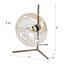 Tafellamp Beige Glas Metaal 1-lichtpunt - Soll