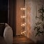 Vloerlamp Beige Glas Metaal 4-lichts - Soll