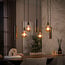 PS-Collection Hanglamp Bruin Metaal Cilinder 7-lichts - Senso