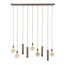 Hanglamp Beige Metaal Cilinder 9-lichts - Senso