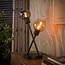 PS-Collection Tafellamp Zwart Gekleurd Glas 2-lichts - Sfera