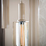 Hanglamp Beige Glas Metaal 9-lichts - Sepiora