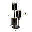 Tafellamp Sienna Bruin Glas Metaal 3-lichts - Sepiora