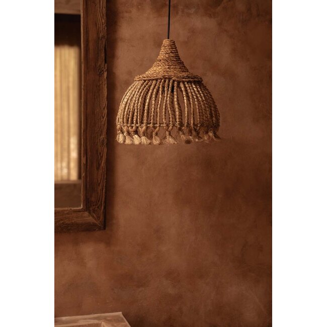Hanglamp Abaca Gras Naturel - Tassel S