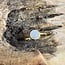 Maansteen Geboortesteen Ring - Verguld 925 Zilver