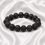 PuurSpirits Armband Lavasteen Elastisch - 12mm Kralen