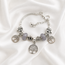 Armband Zilverkleurig met Levensboom Bedels