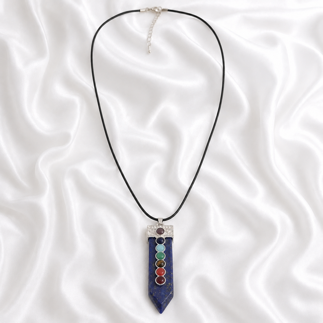 Sieradenset Lapis Lazuli 7 Chakra in Cadeaudoos