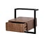 Nachtkastje Acaciahout Bruin 1 Lade - Carve Air XS