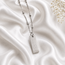 Ketting Zilverkleurig met Love Gravure Bedel