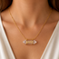 Ketting Rozenkwarts Edelsteen Goudkleurig Lucky
