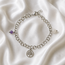 Armband Aventurijn Amethist met Levensboom Bedel