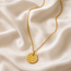 Ketting Goudkleurig met Love Gravure Bedel