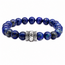 Armbanden Set Lapis Lazuli Zwarte Onyx 8 mm - Heren