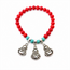 Armband Rood Koraal Edelsteen Boeddha Bedels