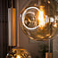 Hanglamp Amber Glas Beige Metaal 9-Lichts - Stellar