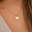 Ketting Rozenkwarts Self Love Goudkleurig