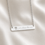 Ketting Let's Chase The Sun Bedel Zilverkleurig