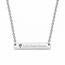 Ketting Let's Chase The Sun Bedel Zilverkleurig