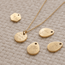 Ketting Goudkleurig met Love Gravure Bedel