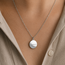 Ketting Zilverkleurig Sterrenmama Gravure Bedel